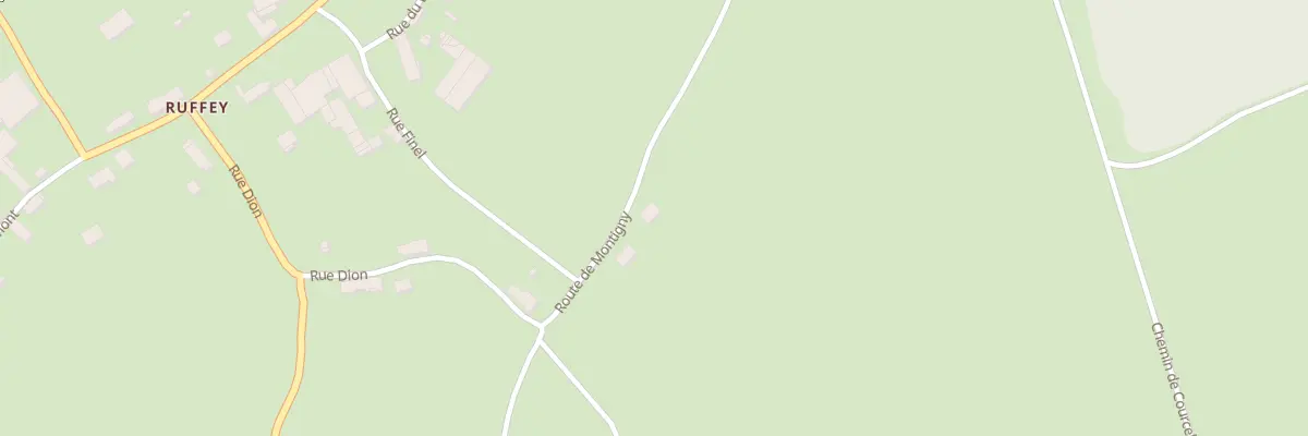 Plan du 5200 Hameau de Ruffey à Courcelles-lès-Semur