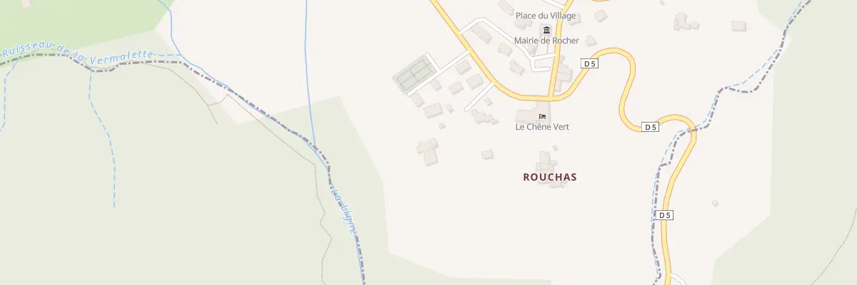 Plan du 5013 Celias à Rocher