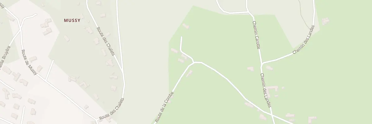 Plan du 391 Rte de la Combe à Rozier-en-Donzy
