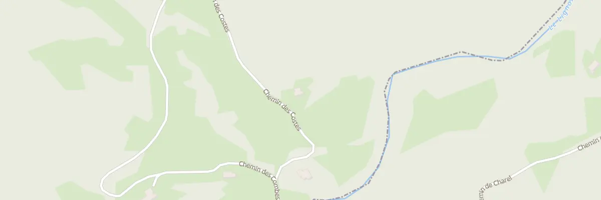 Plan du 2 Che des Costes à Mazet-Saint-Voy