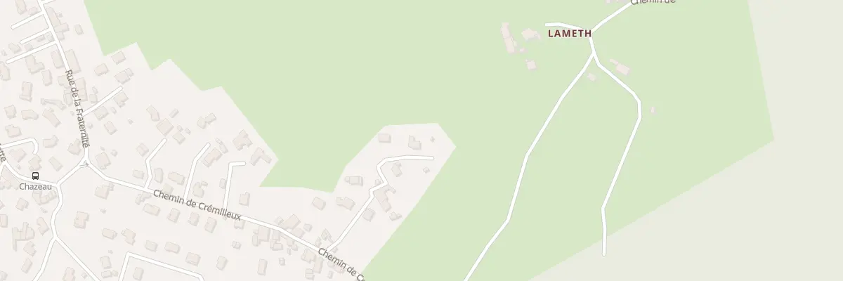 Plan du 9 Che du Combobert à Firminy