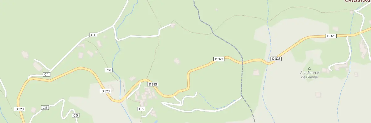 Plan du 5005 La Sabaterie à Saint-Cirgues-de-Prades