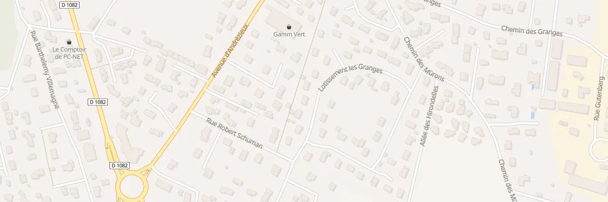 Plan du 4 Lot les Granges à Veauche
