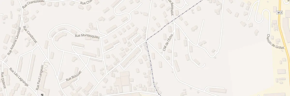 Plan du 17 Rue Blaise Pascal à Unieux