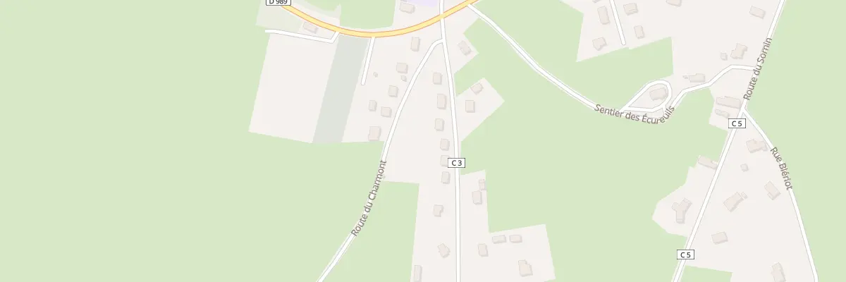 Plan du 7 Rte des Puits à Baudemont