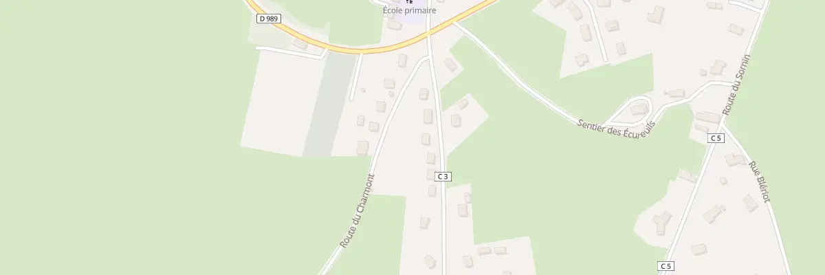 Plan du 5 Rte des Puits à Baudemont