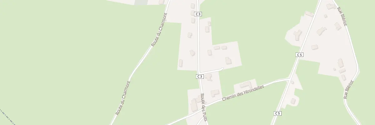 Plan du 15 Rte des Puits à Baudemont