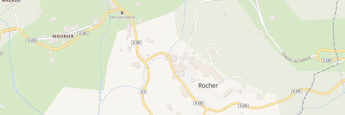 Plan du 5024 Rocher à Rocher