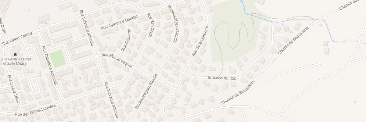 Plan du 13 Rue de la Garenne à Vauvert