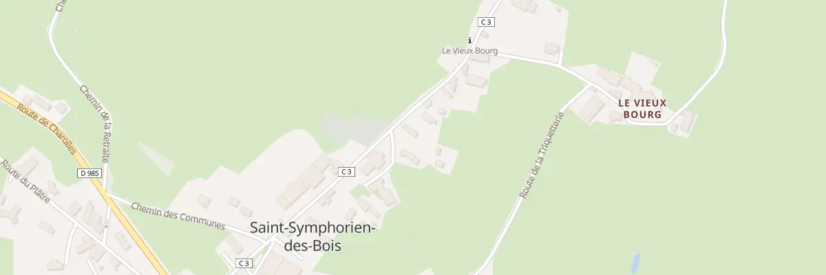 Plan du 5074 Mont Talon à Saint-Symphorien-des-Bois