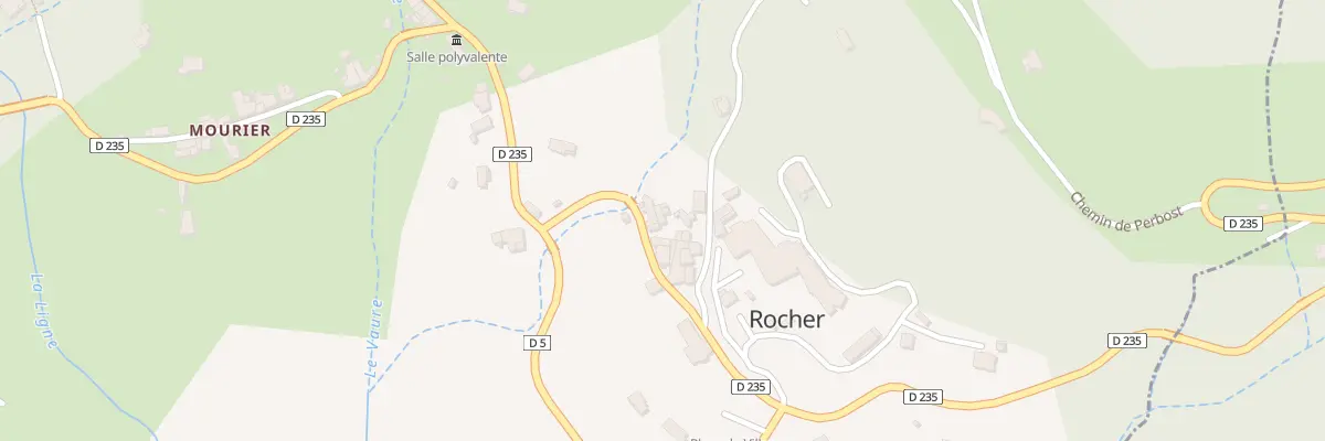 Plan du 5175 Rocher à Rocher