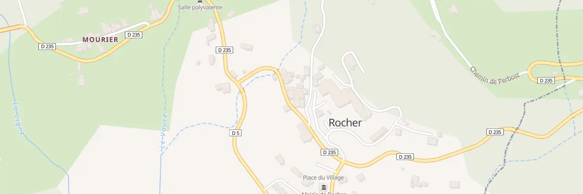 Plan du 5027 Rocher à Chassiers