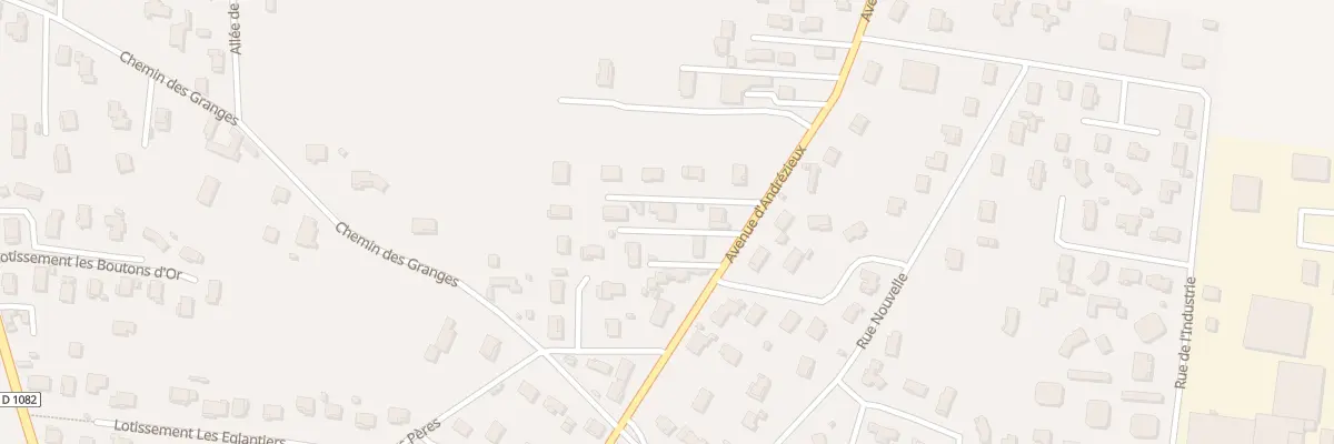 Plan du 38B Av d’Andrézieux à Veauche