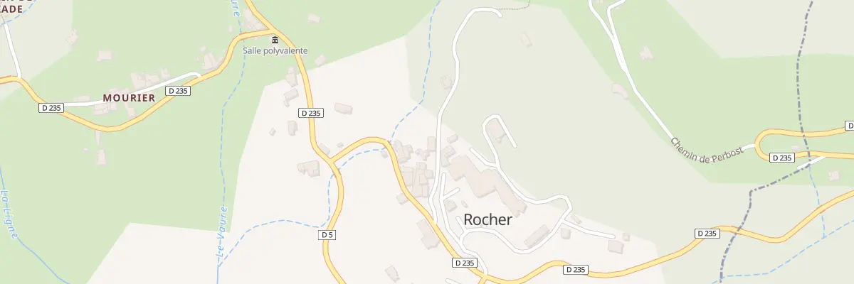 Plan du 5022 Rocher à Rocher