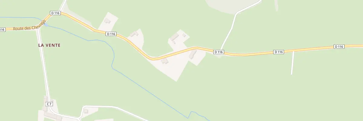 Plan du 847 Rte des Chevrey à Saint-Forgeot