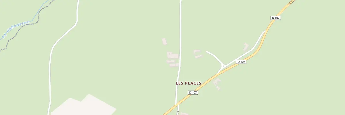 Plan du 139 Che des Places à Cottance
