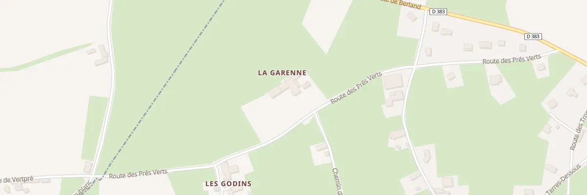 Plan du 5109 La Garenne à Saint-Igny-de-Roche