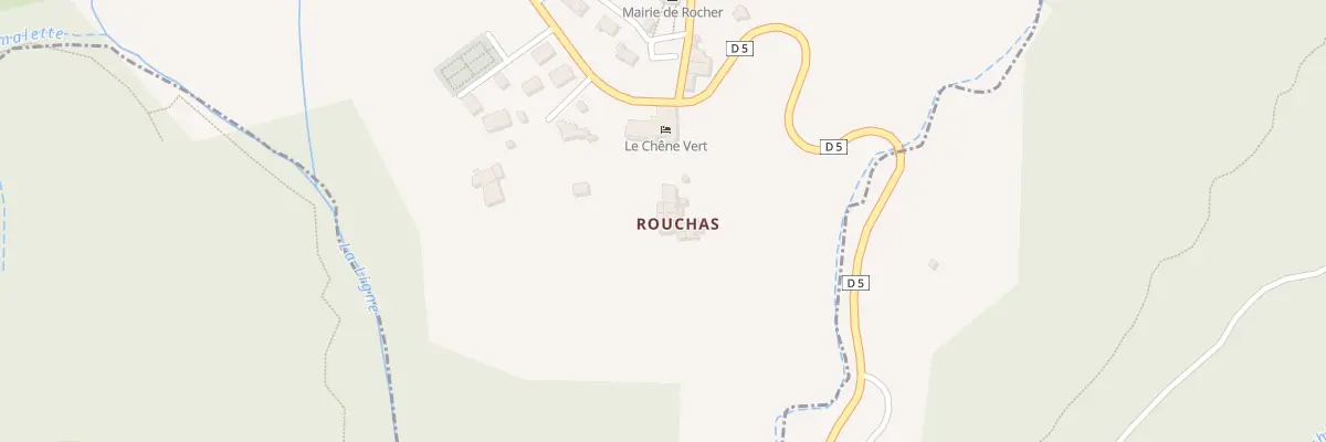 Plan du 5135 Rouchas à Rocher