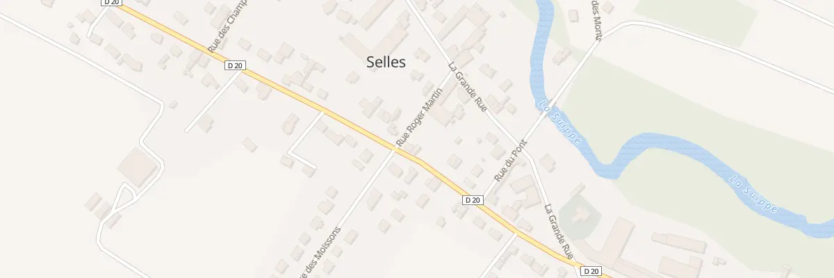 Plan du 4 Rue Roger Martin à Selles