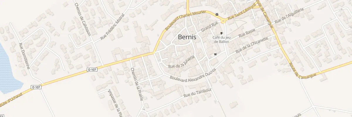 Plan du 5122 Rue de la Juiverie à Bernis