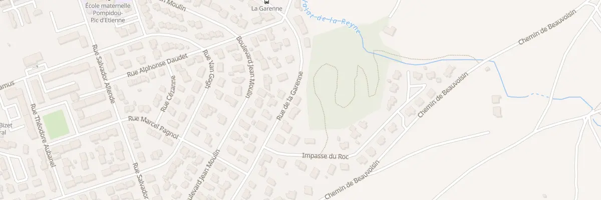Plan du 22 Rue de la Garenne à Vauvert