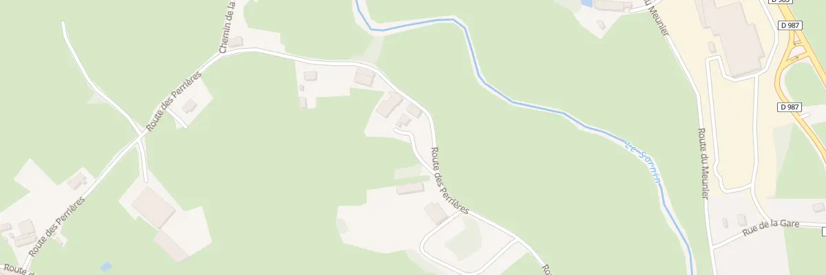 Plan du 505 Rte des Perrières à La Chapelle-sous-Dun
