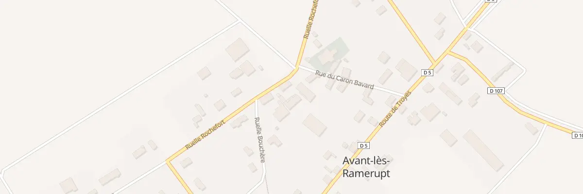 Plan du 3 Gr Grande Rue à Avant-lès-Ramerupt