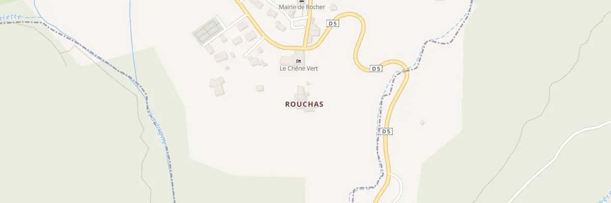 Plan du 5015 Rouchas à Rocher
