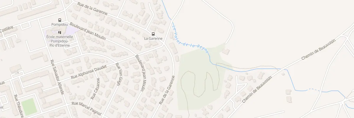 Plan du 24 Rue de la Garenne à Vauvert