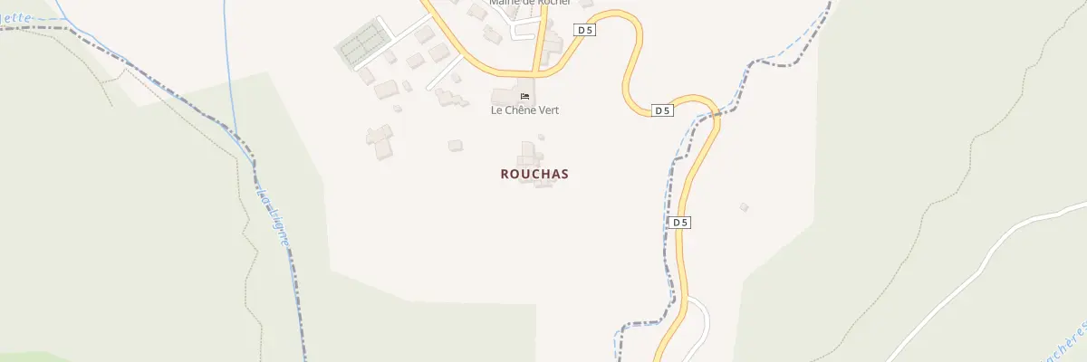 Plan du 5014B Rouchas à Rocher