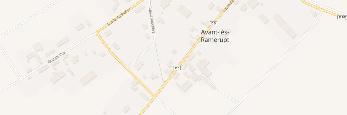 Plan du 11 Rte de Troyes à Avant-lès-Ramerupt