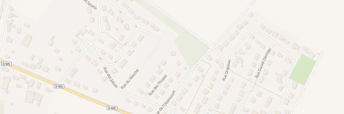 Plan du 11 Rue des Thuyas au Châtelet-sur-Retourne
