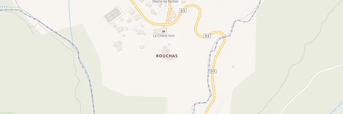 Plan du 5015B Rouchas à Rocher