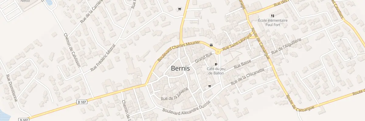 Plan du 5 Rue du Four à Bernis