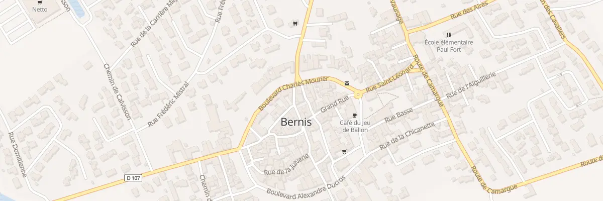 Plan du 4 Rue Baise Madone à Bernis