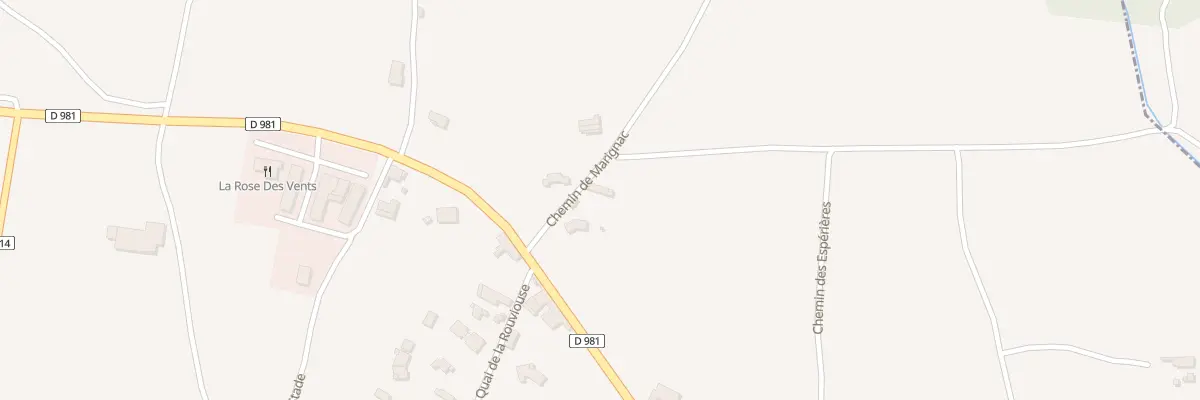 Plan du 54 Che de Marignac à Baron