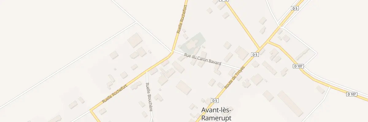 Plan du 7 Rue du Caron Bavard à Avant-lès-Ramerupt