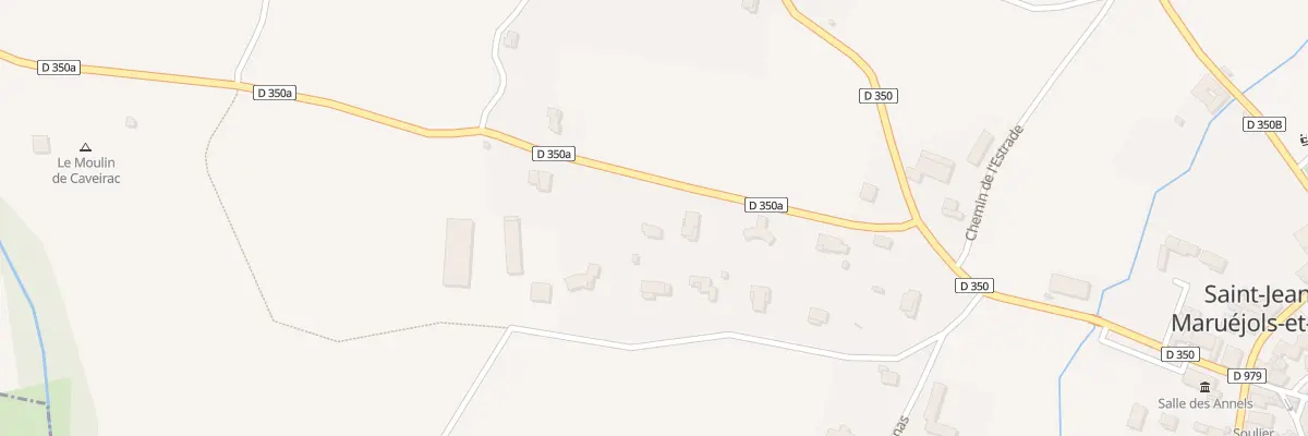 Plan du 201 Rte du Moulin de Caveirac à Saint-Jean-de-Maruéjols-et-Avéjan