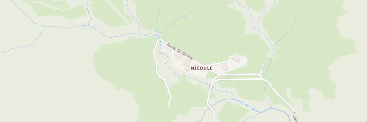 Plan du 865 Rte de Nicoule au Chambon