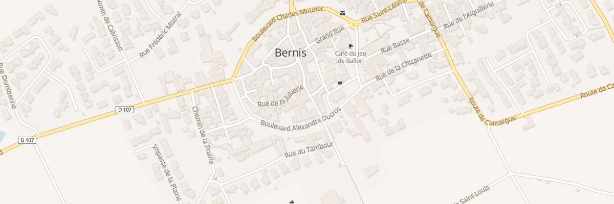 Plan du 14 Rue du Four à Bernis