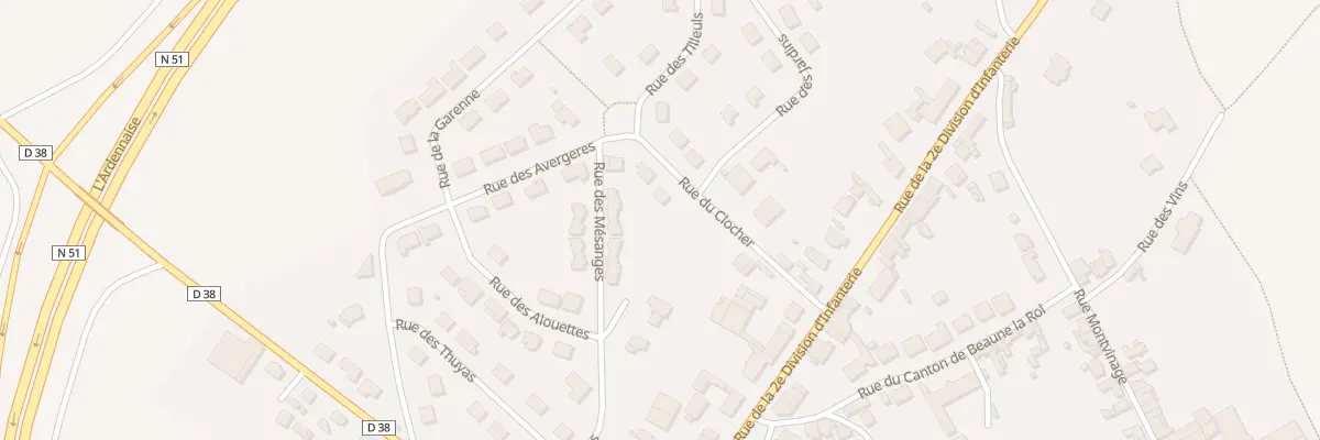 Plan du 2 Rue du Clocher à Tagnon