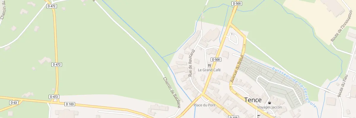 Plan du 142 Rue de Revirand à Tence