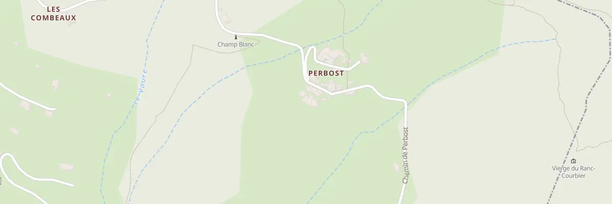 Plan du 5042 Perbost à Rocher