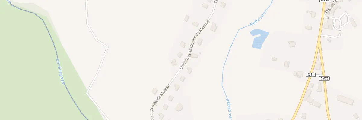 Plan du 400 Che de la Combe de Mannas à Saint-Jean-de-Maruéjols-et-Avéjan