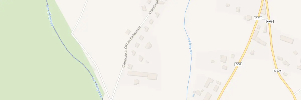 Plan du 750 Che de la Combe de Mannas à Saint-Jean-de-Maruéjols-et-Avéjan
