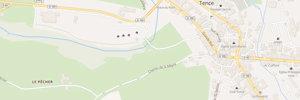 Plan du 5129A Gr Grande Rue à Tence