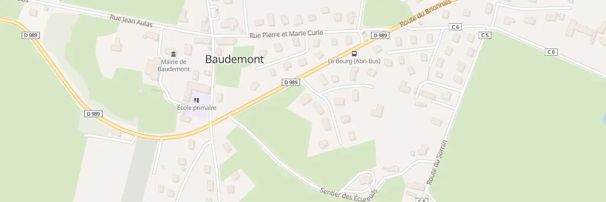 Plan du 3 Imp des Myosotis à Baudemont