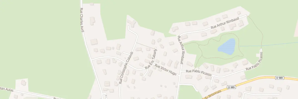 Plan du 18 Rue Eric Tabarly à Baudemont