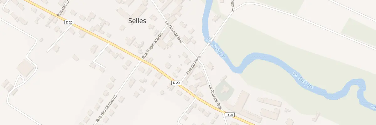 Plan du 1 Rue du Pont à Selles