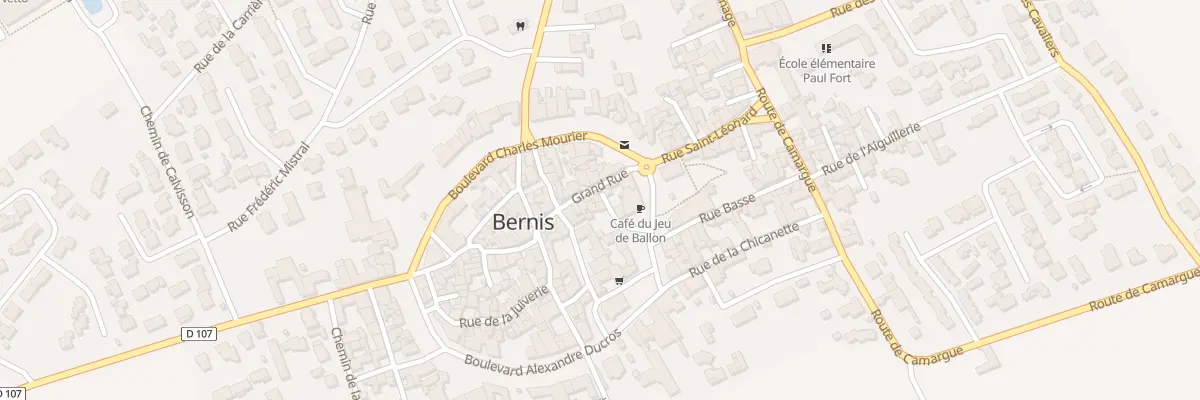 Plan du 1 Rue du Porche à Bernis